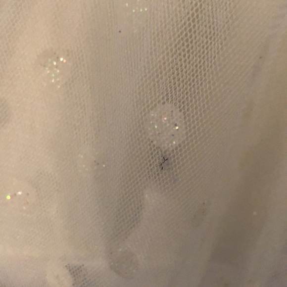 🐇🐣Easter Dress Little girls foil gold dress with tulle bottom - Picture 5 of 11